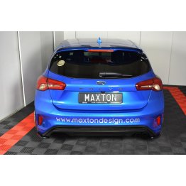 Накладки сплиттеры боковые на задний бампер на Ford Focus IV ST-Line